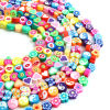 Picture of Polymer Clay Beads At Random Color 1 Strand