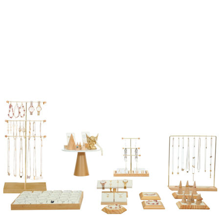 Wood Jewelry Displays Natural , 1 Piece