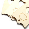 Picture of Wood Sewing Tools Glove Natural Heart 2 PCs