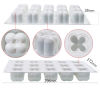 Imagen de Silicona Molde Bola Blanco 1 Unidad