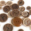 Picture of Resin Sewing Buttons Scrapbooking 2 Holes Round Multicolor 20 PCs
