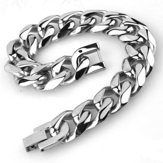 Immagine di Acciaio Inossidabile Braccialetti Multicolore 1 Pz