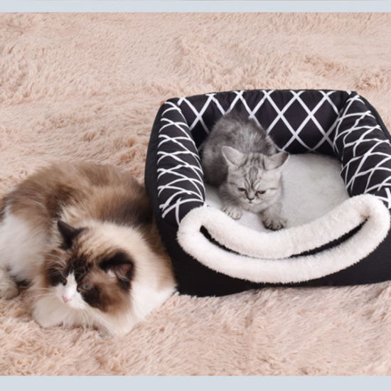 Picture of Winter Fluffy Plush Faux Fur Warm Washable Dog & Cat Bed House Pet Supplies