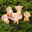 Immagine di Cute Rabbit Resin Micro Landscape Miniature Decoration