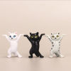 Picture of PVC Dancing Cat Pen Holder Rack Landscape Miniature Decoration