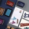 Picture of Plastic + Sponge + Ink Ink Pad Rectangle Multicolor 10cm x 6.5cm, 1 Piece