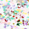 Picture of PVC Christmas Sequins Paillettes At Random Color 10000 PCs