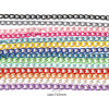 Bild von Eisenlegierung Spritzlackierung Panzerkette Kette Bunt 7x5mm, 5 Meter