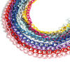 Bild von Eisenlegierung Spritzlackierung Panzerkette Kette Bunt 7x5mm, 5 Meter