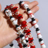 Picture of Lampwork Glass Christmas Beads Multicolor 2 PCs