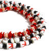 Picture of Lampwork Glass Christmas Beads Multicolor 2 PCs
