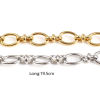 Picture of Stainless Steel Bracelets Multicolor Oval 19.5cm(7 5/8") long, 1 Piece