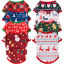 Immagine di Christmas New Year Cotton Dog Cat Pet Clothes