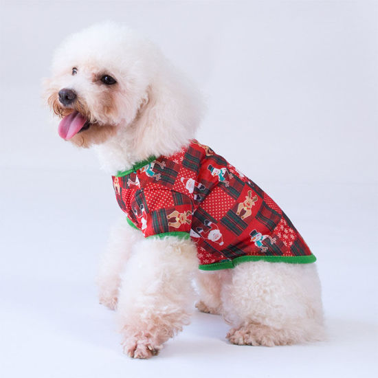 Picture of Christmas New Year Cotton Dog Cat Pet Clothes