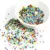 Picture of TOHO 15/0 (Opaque) Glass Seed Seed Beads Round Multicolor About 1.5mm Dia., Hole: Approx 0.6mm, 1 Bottle
