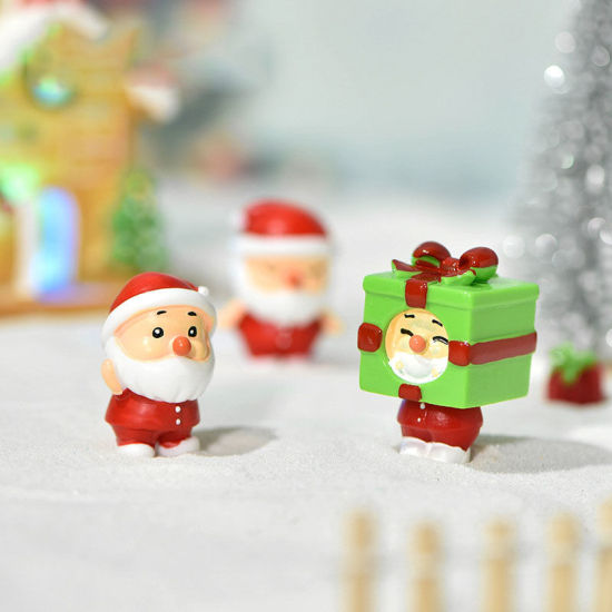 Imagen de Christmas Resin Micro Landscape Miniature Decoration