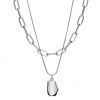 Picture of Multilayer Layered Necklace Multicolor Geometric 1 Piece