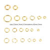 Bild von Sterling Silber Offen Bindering Ring Vergoldet 1 Gramm