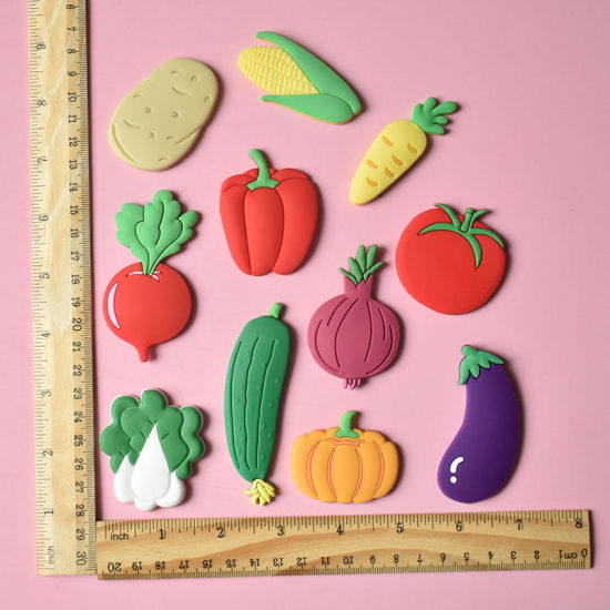 Picture of Cute Cartoon Vegetable Soft PVC Fridge Magnet