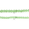 Picture of Glass Beads Hexagon Multicolor Faceted 5 Strands