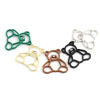 Imagen de Zamak Colgantes Charms Oso Multicolor Transparente Rhinestone Pintura 25mm x 23mm, 10 Unidades