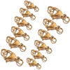 Picture of Stainless Steel Lobster Clasp Findings Multicolor W/ Jump Ring 5 PCs