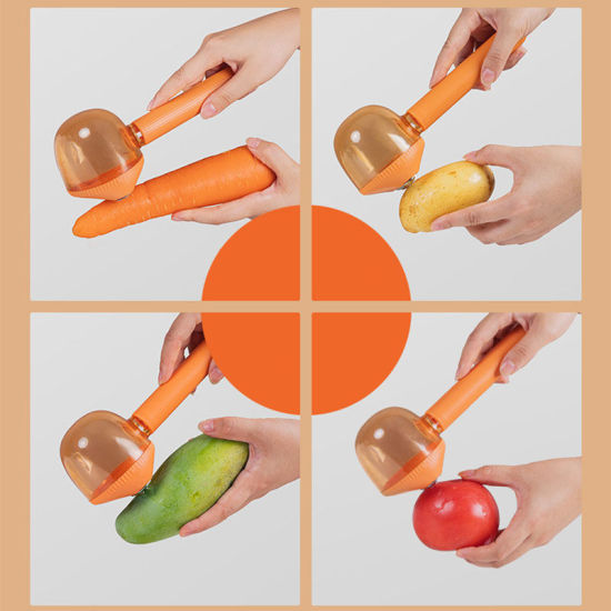 Picture of PP Fruit Skin-Peeler Kitchen Tools With Peel Storage Box
