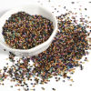 Bild von Glas Rocailles Rocailles Perlen Rund Bunt ca. 2mm D., Loch:ca. 0.7mm, 1 Flasche