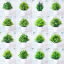 Imagen de Plastic Artificial Lavender Potted Plants Home Decoration