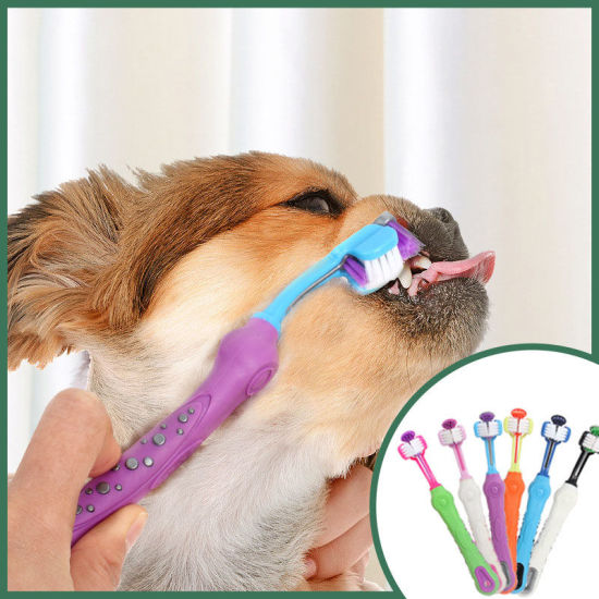 Picture of Multi-ngle Cleaning Oral Cavity Cleaning Tooth Cat Dog Toothbrush Pet Supplies