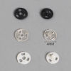Picture of Plastic Hidden Button Multicolor Round 4mm Dia., 30 Sets