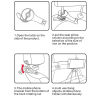 Изображение ABS Car Seat Back Multifunction Mobile Phone Bracket Hook