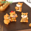 Picture of Fortune Dog Resin Micro Landscape Miniature Decoration