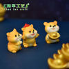 Picture of Fortune Dog Resin Micro Landscape Miniature Decoration