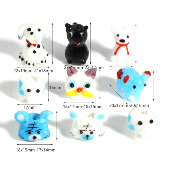 Picture of Lampwork Glass Beads Animal Multicolor 1 Piece