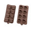 Bild von 3D Liebe Diamant Herz Silikon Schokolade Form Backen Form