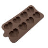 Picture of 3D Love Diamond Heart Silicone Chocolate Mold Baking Mold