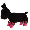 Picture of Winter Warm Fabric Velvet Drawstring Non-slip Soft Dog Socks Shoes Pet Accessories