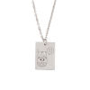 Picture of Stainless Steel Necklace Multicolor Rectangle Animal 45cm(17 6/8") long, 1 Piece