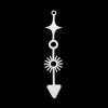 Picture of Stainless Steel Galaxy Charms Multicolor 1 Piece
