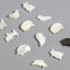 Picture of Natural Shell Loose Beads Animal Multicolor 5 PCs
