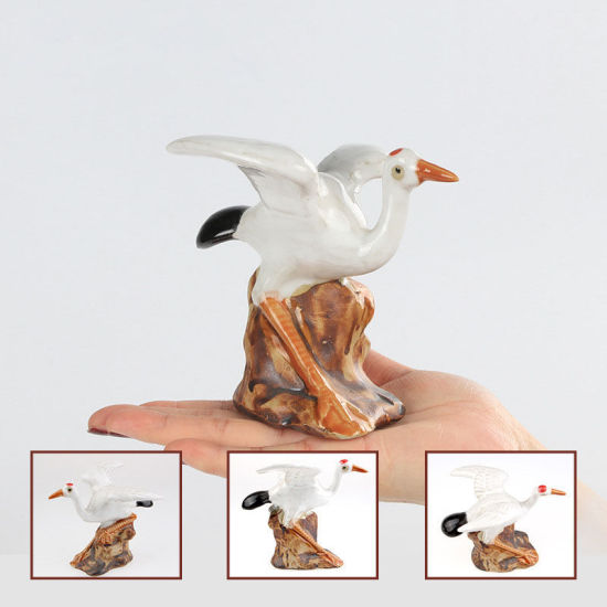 Immagine di Shepherd Boy And Cattle Ceramic Micro Landscape Miniature Decoration