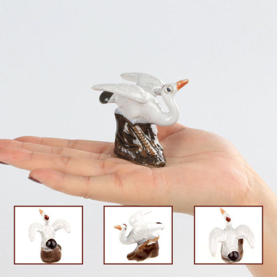 Immagine di Shepherd Boy And Cattle Ceramic Micro Landscape Miniature Decoration