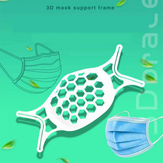 Picture of Washable Reusable TPR Soft Silicone Face Mask Inner Support Inserts Frame For Extra Space And Comfortable Breathing Room