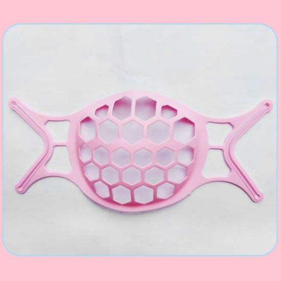 Picture of Washable Reusable TPR Soft Silicone Face Mask Inner Support Inserts Frame For Extra Space And Comfortable Breathing Room