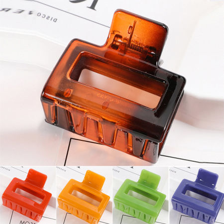 Acrylic Hair Clips Multicolor 1 Piece