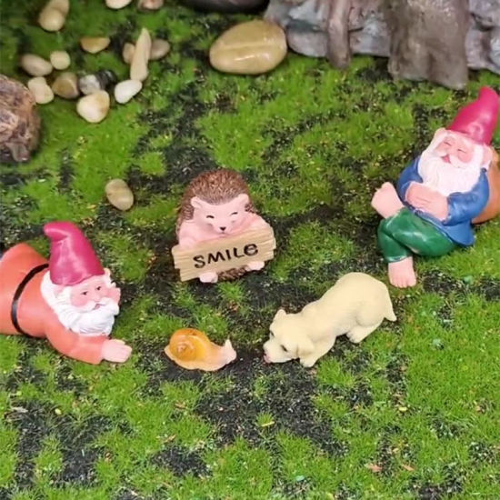 Imagen de Snail Funny Garden Resin Micro Landscape Miniature Decoration
