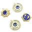 Picture of Zinc Based Alloy Galaxy Charms Sun Dark Blue Moon Enamel 2 PCs