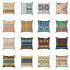 Bild von Bohemian Stil Geometrisch Pfirsich Haut Stoff Quadratisch Kissenbezug Haus Textil