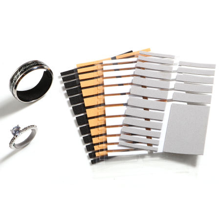 Sponge & Silicone Jewelry Tools Multicolor Glue On 17.6cm x 11cm, 2 Sheets